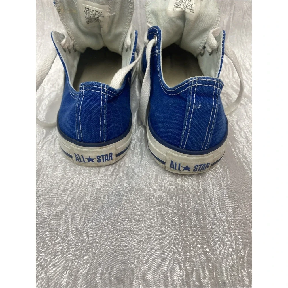 Blue Kids Converse Sneakers, Size 3 youth